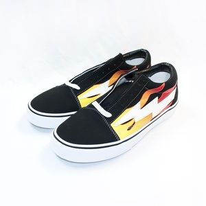 NIB Revenge x Storm Flame Black Sneakers